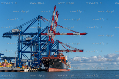 Kontenerowiec Istanbul Bridge zawinłą do Gdańska...