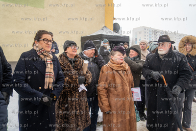Gdansk. Morena. Odsłonięcie tablicy upamiętniającej...