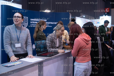 Gdańskie Targi Szkół Ponadpodstawowych w Amber Expo....