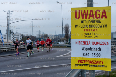 Energa Gdańsk Maraton. 19.04.2026 fot. Paweł Marcinko...