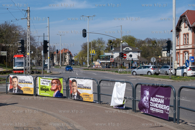 Gdańsk. Kampania wyborcza w Gdańsku.  15.04.2025...
