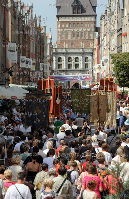 Odpust sw. Dominika na ulicach Gdanska w ramach Jarmarku...