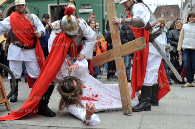 Wielki Piatek. Misterium Meki Panskiej na ulicach Gdanska...