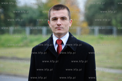 Gdansk. Wysepka na Wezle Kliniczna. Konferencja prasowa...