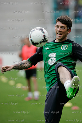Gdynia. Stadion Miejski. Otwarty dla publicznosci trening...