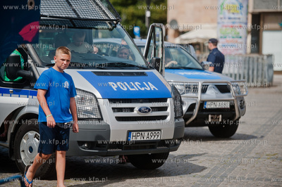 Gdansk. Targ Weglowy. Festyn Policyjny zorganizowany...
