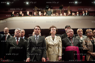 Gdansk. Opera Baltycka.. Centralna inauguracja roku...