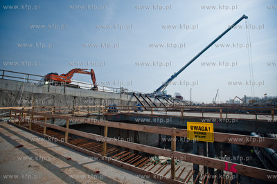 Gdansk. Wisloujscie. Zmontowana, przygotowana do pracy...