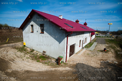 Gdansk. Lostowice. Teren parafi Bl. Jana Pawla II,...