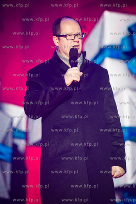 Gdansk. Dlugi Targ. Swiateczny koncert Cala Polska...