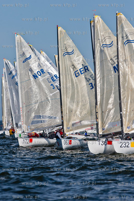 Sopot. Mistrzostwa Swiata Finn Masters. Regaty klasy...