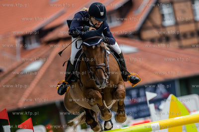 Ciekocinko. Pierwsza edyzja zawodow jezdzieckich Baltica...