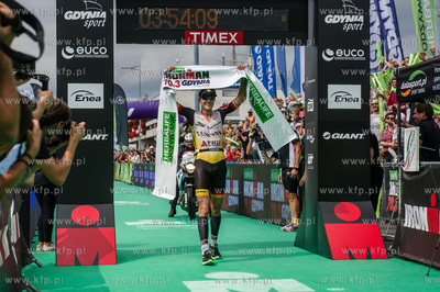 Zawody Herbalife Ironman 70.3 Gdynia.
Nz Nils Frommhold...