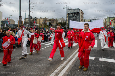 Gdynskie Urodziny Niepodleglej. Parada Niepodleglosci...