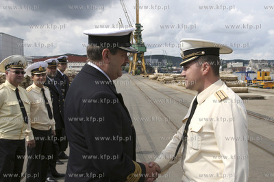 Gdynia. Wizyta trzech okretow Floty Baltyckiej Federacji...