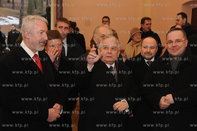 Wizyta Prezydenta Lecha Kaczynskiego w Kalwarii Wejherowskiej.
10.02.2009
fot....