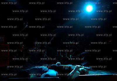 Koncert zespolu Cochise na terenie ogrodu kawiarni...