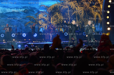 Gdynia Skwer Kosciuszki - Koncert Sylwestrowa Moc Przebojow...
