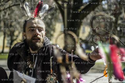 Oliwa, Park Oliwski. II Festiwal Etnowiosnowisko. Happening...