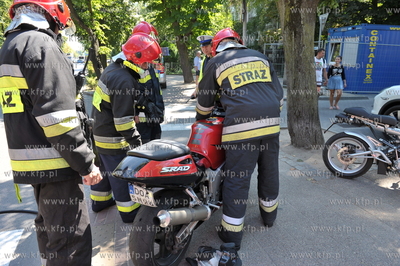 Sopot. Ulica Powstancow Warszawy/Ceynowy. Ok. godziny...