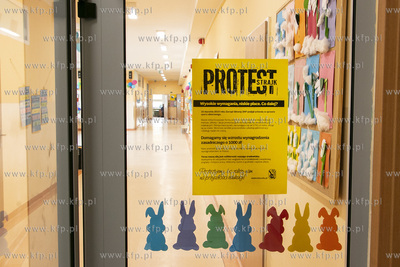 Ogólnopolski strajk nauczycieli. Akcja strajkowa w...