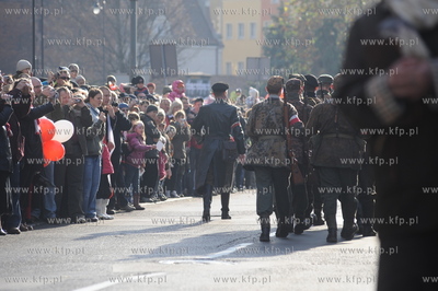 Gdansk, huczne obchody 90 rocznicy odzyskania niepodleglosci....