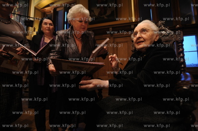 Gdansk, Ratusz Staromiejski. Uroczystosc wreczenia...