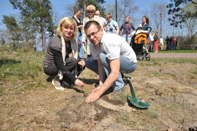 "Las ojców" - czyli sadzenie drzewek przez gdanskich...