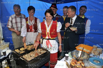 XIII Swiatowy Zjazd Kaszubow w Leborku. Gosciem Zjazdu...