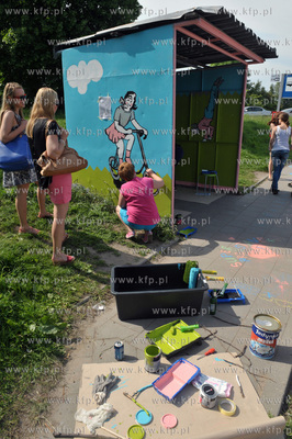 Streetwaves czyli artystyczna akcja miejska w Gdansku...