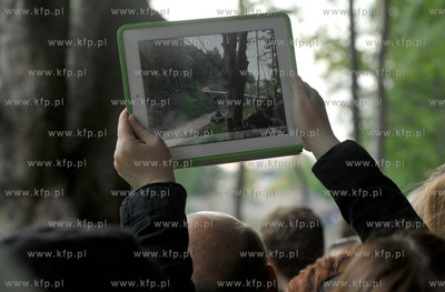 Wyburzanie Mostku Weisera Dawidka na gdanskiej Strzyzy....
