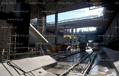 Zwiedzanie 400 m tunelu wierconego przez maszyne TBM...