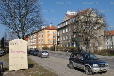 Gdańsk Wrzeszcz. Ul. Paryzantów. 14.04.2012 Fot....