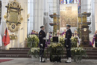 Uroczystości pogrzebowe zamordowanego prezydenta Gdańska...