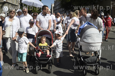 X Marsz dla życia i rodziny na ulicach Gdańska. 9.06.2019...
