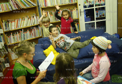 Sopot. Biblioteka Glowna przy ul. Obroncow Westerplatte....