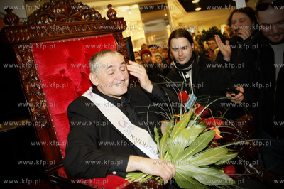 Gdansk. Centrum handlowe Alfa Centrum. Romuald Koperski...