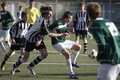 Pomorska Liga Juniorow Mlodszych. Mecz Lechia Gdansk...