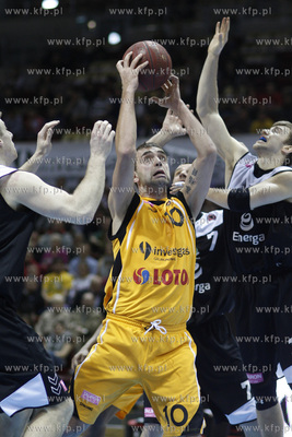 Sopot. Ćwierćfinał Intermarch  Basket Cup. Trefl...