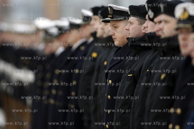Gdynia Oksywie. Port Wojenny. Uroczystosc objecia przez...
