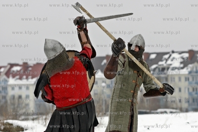 Gdansk. Festyn Sredniowieczny Wonneberger Winter Schlacht...
