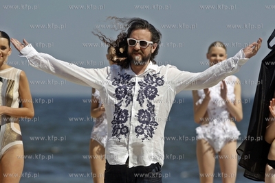 Sopot. Zatoka Sztuki. Prezydent Miasta Sopotu Jacek...