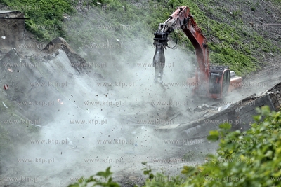 Wyburzanie Mostku Weisera na gdanskiej Strzyzy. 
05.06.2013
fot....