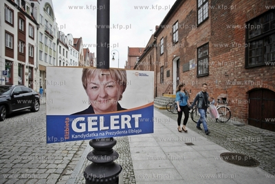 Elblag.  II  tura wyborow prezydenckich w Elblagu....
