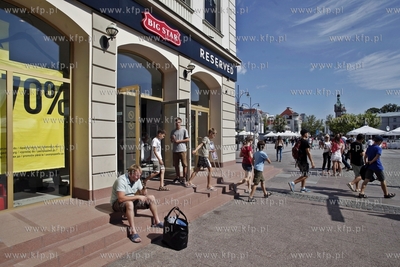 Sopot. Ul. Bohaterow Monte Cassino.
12.08.2013
fot....