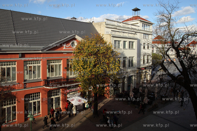 Wyremontowany budynek bylego kina Polonia w Sopocie....