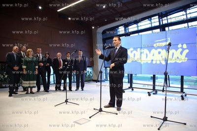 Konferencja prasowa marszalka sejmu Radoslawa Sikorskiego,...