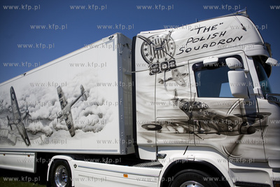 Pruszcz Gdański. Zlot pojazdów ciężarowych NAFRI...