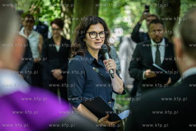 Cmentarz Srebrzysko. Pogrzeb profesor Joanny Muszkowskiej-Penson....