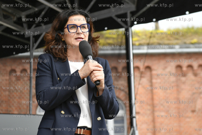 Góra Gradowa. Piknik z okazji podsumowania kampanii...